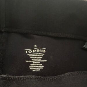 Torrid Classic Black Leggings